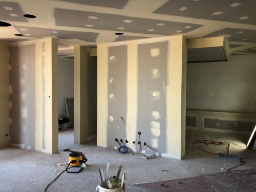 plasterboard suspended ceiling stud walls and bulkhead Perth