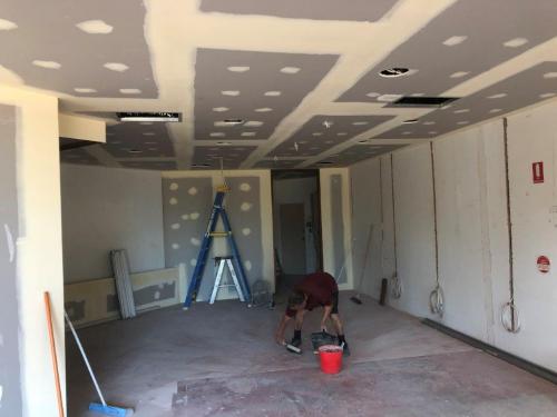 plasterboard suspended ceiling stud walls and bulkhead Perth