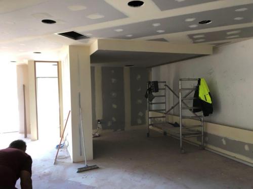 plasterboard suspended ceiling stud walls and bulkhead Perth