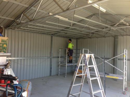 suspended ceiling shed Perth