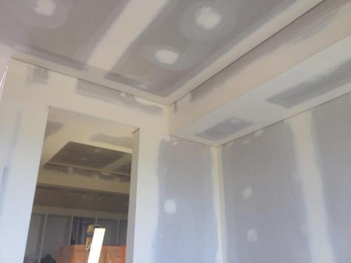 plasterboard suspended ceiling Bulkhead P50 shadow line Perth