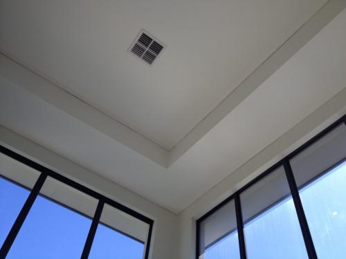 suspended ceiling with shadow line bulk head Perth