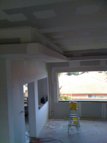 plasterboard suspended ceiling coffer Bulkhead Perth